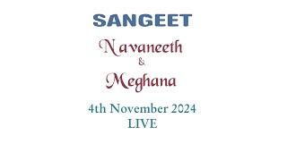 Navaneeth & Meghana | Sangeet | LIVE