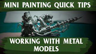 Miniature Painting Quick Guides: Working with Metal Miniatures