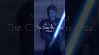 Clone Wars Arcs Ranked #starwars #theclonewars #anakin #obiwankenobi #ahsoka #darthmaul #darthvader