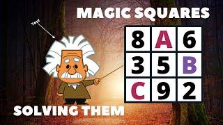 GENIUS Way to Solve Magic Squares