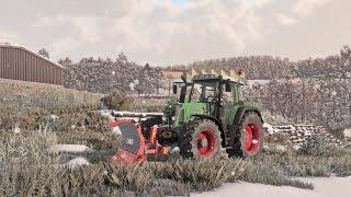 Landwirtschafts Simulator 22 / Deutschland / #170 Schneeräumung mit FENDT 820