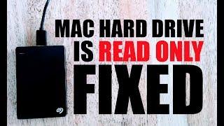 Solved: External Hard Drive is Read Only on Mac