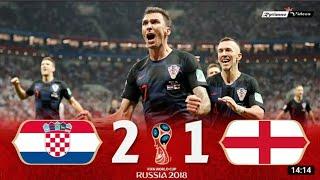 Croatia 2 x 1 England - 2018 World Cup Semifinal Extended Goals 10 Minute #Highlight