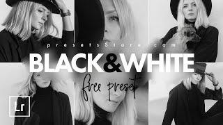 How to Create Black & White Mobile Preset Lightroom 2020 | Tutorial | Download Free | Classic Preset