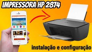 como IMPRIMIR PELO CELULAR na impressora HP 2874