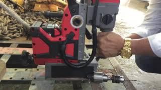 DEMO OF MILWAUKEE MAGNETIC DRILL