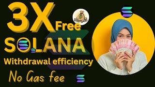 How to claim free millions of $Solana and withdraw || No gas fee || No deposit || free SOLANA site.