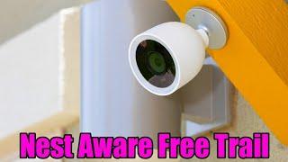 nest aware free trial | google home nest subscription