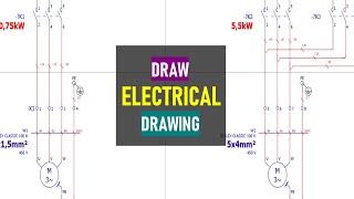 How to Draw Electrical Diagrams | Wiring Diagrams Explained | Control Panel Wiring Diagram | EPLAN