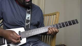 African Rhythm Guitar  - Groove 1 Playing with triads for beginners