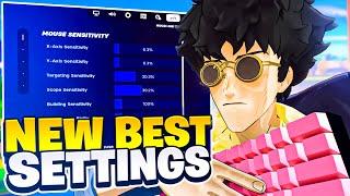 *NEW* BEST PC Keyboard & Mouse Settings, Sensitivity + Keybinds In Fortnite!