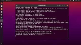 How to Fix "Command 'ifconfig' not found" | How to Install "net-tools" on Ubuntu 20.04 LTS