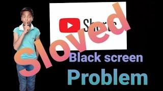 Youtube shorts black screen problem