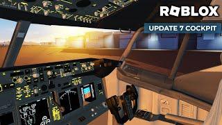 PROJECT FLIGHT UPDATE 7 COCKPIT! (Roblox)