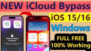 How to iCloud Bypass iPhone | New Bypass Tool Windows Full FREE | iOS 15/16 | iPhone Locked to Owner