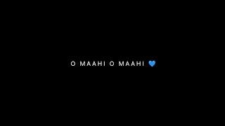 O Maahi | Dunki | Arijit singh | Black Screen Status | WhatsApp Status 