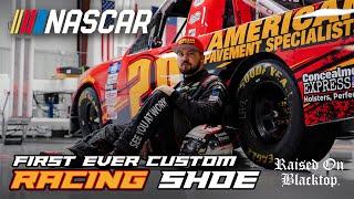 FIRST EVER CUSTOM RACING SHOES FOR SPENCER BOYD!  [American Pavement x Mache Customs]