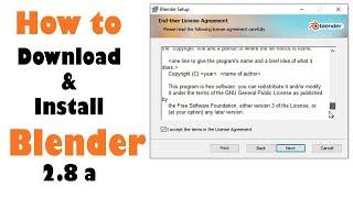 How to download and install Blender 2.81 - Install Blender on Windows 10