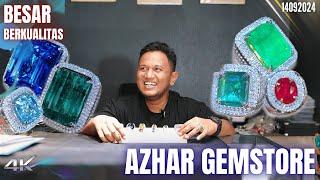 UKURAN BESAR WARNA NYA JUGA BAGUS - PROMOSI BATU PERMATA DI TOKO AZHAR GEMSTORE [14/09/24]