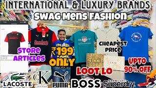 International & Luxury Brands | ₹199 Me Tshirts,Shirts,Jeans | Branded Clothes in Mumbai