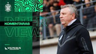 Čeburin | Trenerio komentaras | Interview | Džiugas - Žalgiris