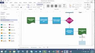 Using AutoConnect in Visio 2010 or 2013