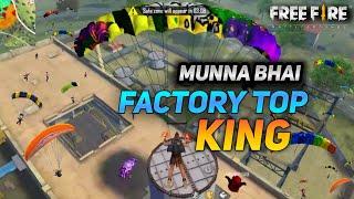 King Of Factory Fist Fight | Amazing Headshots on Factory Roof - Garena Free Fire