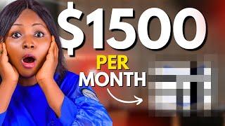 You Can Make Up To $1,500 Per Month On This Website | Work From Home Job