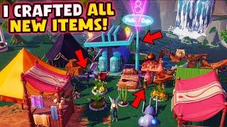 Disney Dreamlight Valley. Crafting All New Eternity Isle Items. The RAREST Furniture! (Part 2)