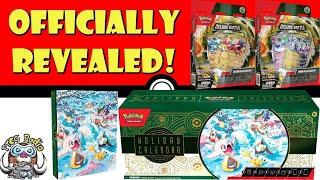 New Pokémon TCG Products Officially Revealed! Holiday Calendar! Deluxe Decks! (Pokémon TCG News)
