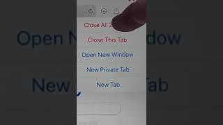 How To Close All Tabs in Safari on your iPhone or iPad in a couple of Taps