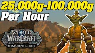 25,000g - 100,000g Per Hour RETAIL WoW Dragonflight