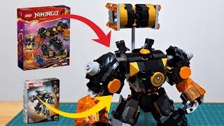 The easiest way to improved Cole's Elemental Earth Mech! I used the war machine mech for parts! 