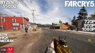 FAR CRY 5 | RYZEN 5 3500U | 8GB RAM | VEGA 8 | BENCHMARK