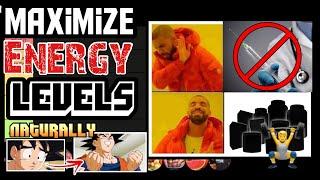 BOOST ENERGY LEVELS FAST  - TOP 10 WAYS TO STOP FEELING TIRED ALL THE TIME - PART 1/2