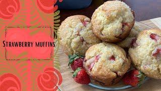 How to make Strawberry muffins!