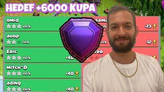 EFSANE LİGİNDE MUHTEŞEM KUPA KASTIM ! CLASH OF CLANS