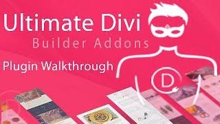 Ultimate Divi Builder Addons – Plugin Walkthrough