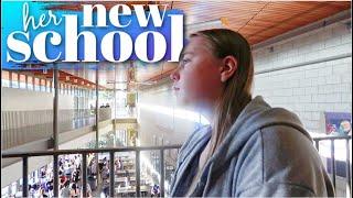 DAUGHTER TOURS HER NEW SCHOOL | FIRST TIME GOING TO HIGH SCHOOL | BACK TO SCHOOL HOUSE CLEANING