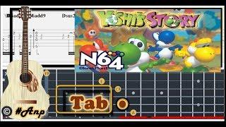 Guitar Tab - Love Is In The Air (Yoshi's Story) OST Fingerstyle Tutorial Sheet Lesson #Anp