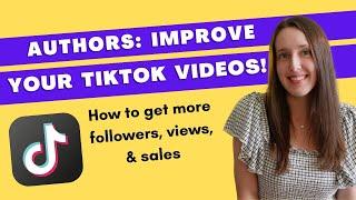 TikTok Tips for Authors 2024: How to Sell Books on TikTok