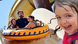 GiANT WATER SLIDES in MEXiCO!! Family Pool Party at a Splash Pad & Water Park with Adley Niko Navey