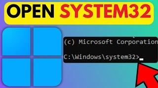 How To Open System32 In CMD In Windows - Full Guide