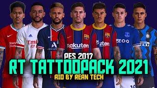 MEGA FACEPACK + TATTOO PACK FOR PES 2017 MICANO4U UPDATE FACE 2021 (INCLUDE FACEPACK SHOPEE LIGA 1)