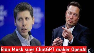 Elon Musk sues ChatGPT maker OpenAI | Igtv News