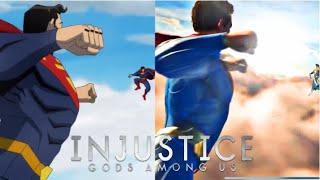Injustice Superman Supermove | Movie vs Video Game