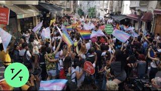 Turkish Police Launch Tear Gas at Istanbul LGBTQ Pride March