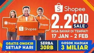 Yuk, belanja bareng Al, Andin, dan Tukul di Shopee 2.2 COD Sale! | 17 Jan - 2 Feb