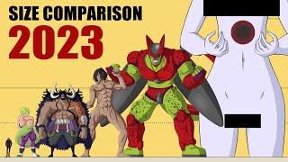 Anime Size Comparison - 2023 Edition