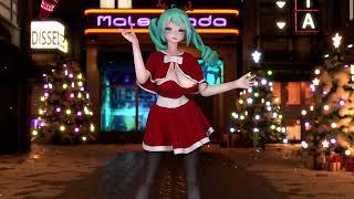 PARTY TONIGHT MMD MIKU CRÉDIS TO: @wannamoyu  LIKE FELIZ NAVIDAD